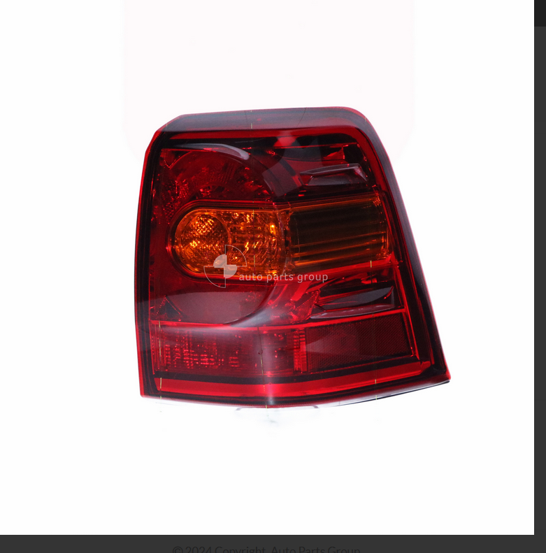NEW RIGHT TAIL LIGHT FOR Toyota LANDCRUISER 3/2012-9/15 UZJ200 VDJ200 RED-AMBER