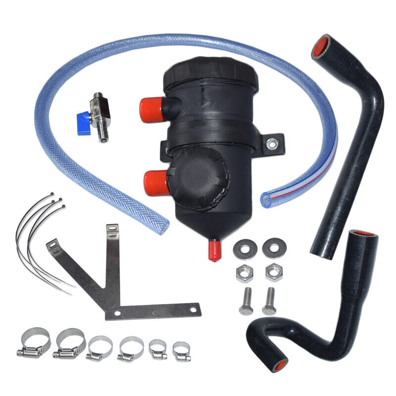 Oil Catch Can Kit Fit For Mitsubishi Triton ML MN Challenger 4D56 2.5L 2006-2015