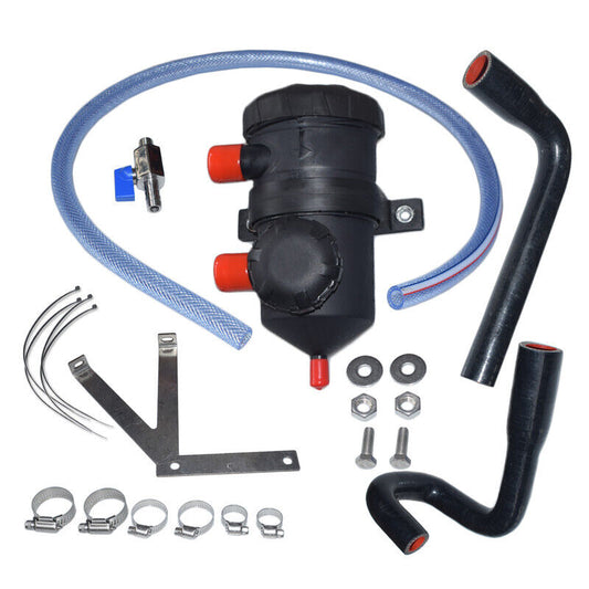 Oil Catch Can Kit Fit For Mitsubishi Triton ML MN Challenger 4D56 2.5L 2006-2015