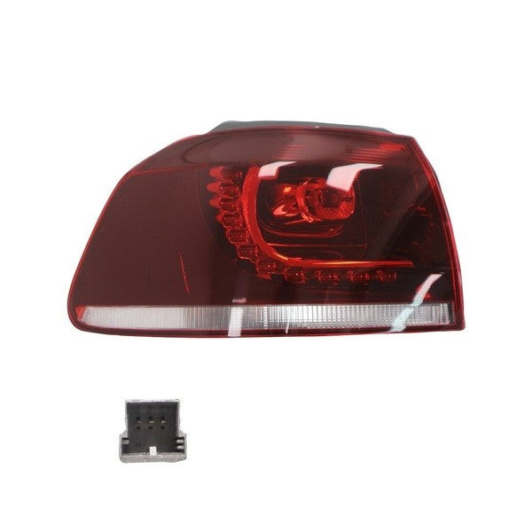 NEW LEFT SIDE TAIL LIGHT FOR VOLKSWAGEN GOLF MK6 10/2008-07/2013 TINTED (R TYPE