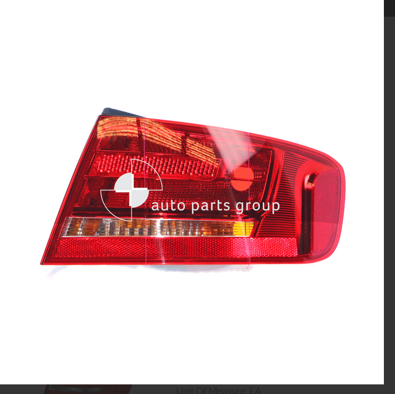 NEW DRIVER TAIL LIGHT FOR AUDI A4 SEDAN 4/2008-5/2012 4-DOOR AMBER BLINKER