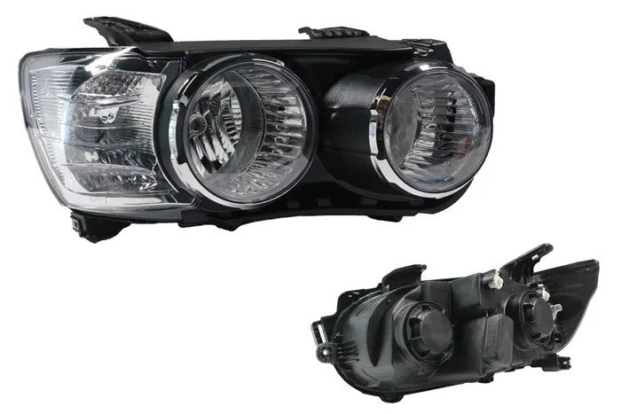NEW RIGHT HEADLIGHT FOR HOLDEN BARINA TM 10/2011-08/2016 WITH CHROME ROUND RIM
