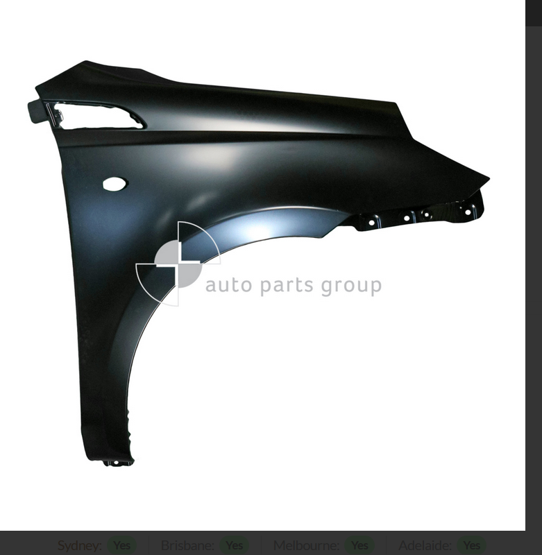 NEW RIGHT GUARD FENDER FOR HOLDEN BARINA TK 8/08-12/12 3/5DR HATCH