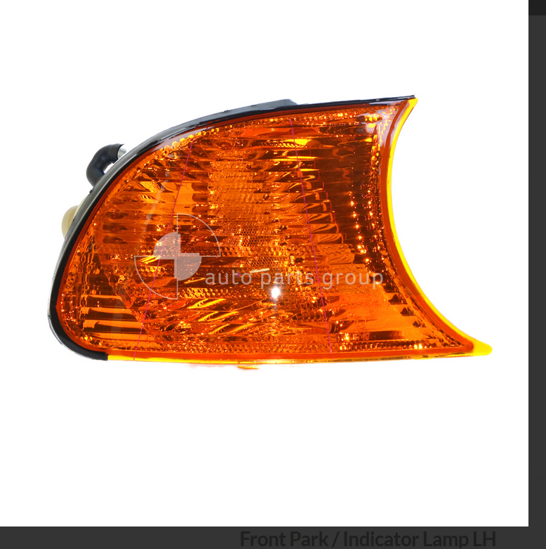 NEW RIGHT CORNER BLINKER PARK LIGHT FOR BMW 3-SERIES 6/99-9/01 2-DOOR AMBER