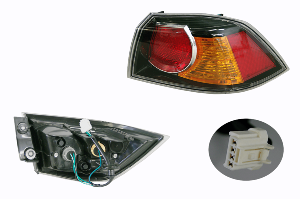 NEW DRIVER SIDE TAIL LIGHT FOR MITSUBISHI LANCER CJ/CF  09/2007 ~ 2017  SEDAN
