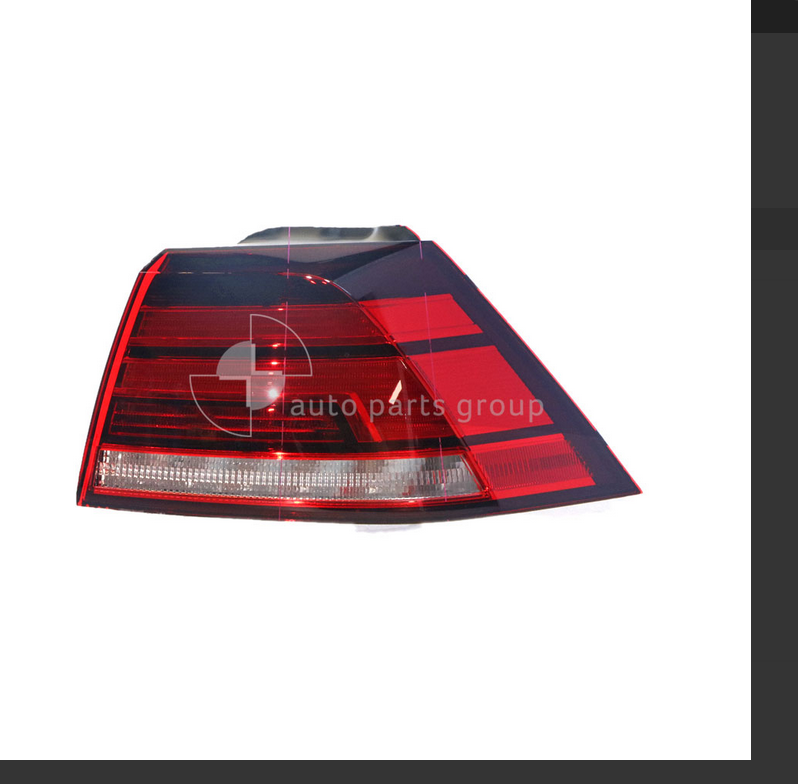 GENUINE RIGHT TAIL LIGHT FOR VW GOLF MK7 7/17-1/2021 5-DOOR BASE LINES/GTI LED