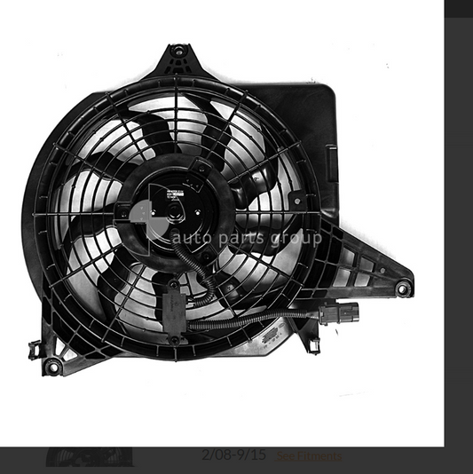 NEW AC CONDENSER FAN FOR HYUNDAI ILOAD IMAX 2/2008-9/2015