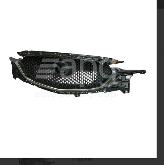 GENUINE FRONT GRILLE FOR MAZDA CX-5 2/20017-1/2021 Black With Mould NO BADGE