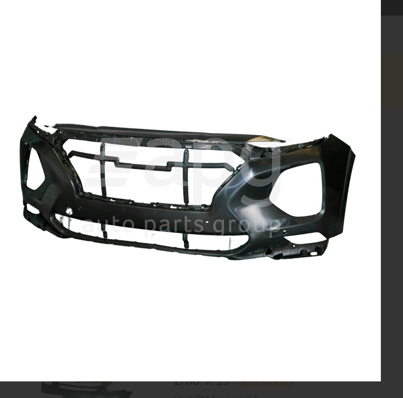 GENUINE FRONT BUMPER BAR UPPER FOR HYUNDAI SANTA FE 4/2018-10/2020 WITH SENSOR T
