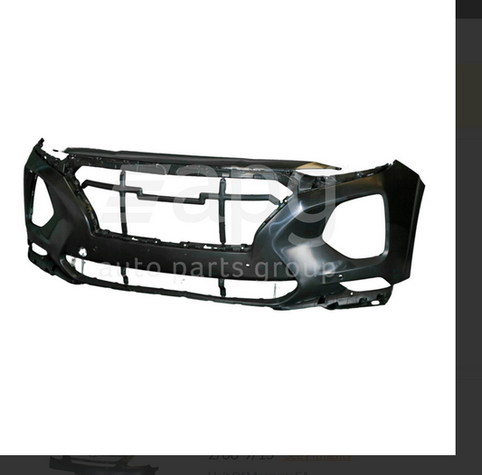 GENUINE FRONT BUMPER BAR UPPER FOR HYUNDAI SANTA FE 4/2018-10/2020 WITH SENSOR T