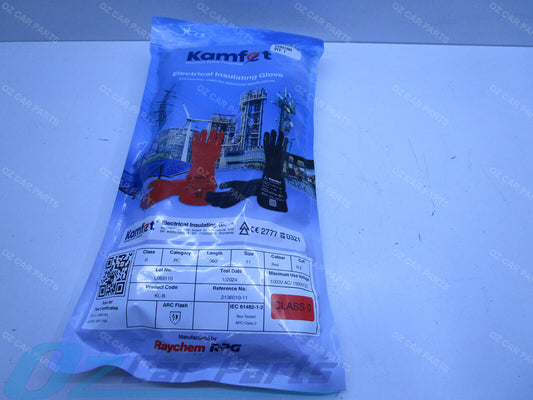 Low Voltage Insulated Gloves 1000V Size 11 Safety Gear Electrician Gloves