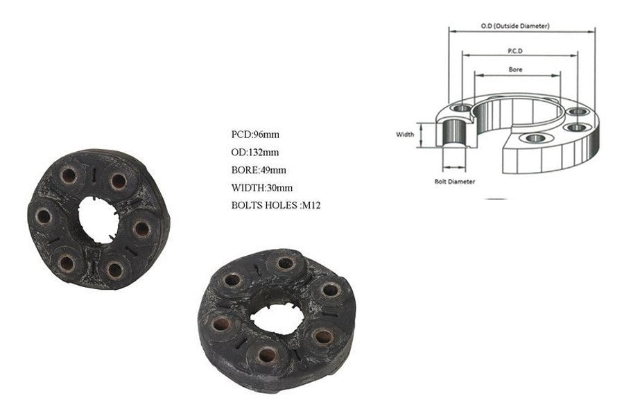 NEW TAIL SHAFT COUPLING FOR BMW X1  E84  01/2010 - 07/2015 TAILSHAFT MOUNT