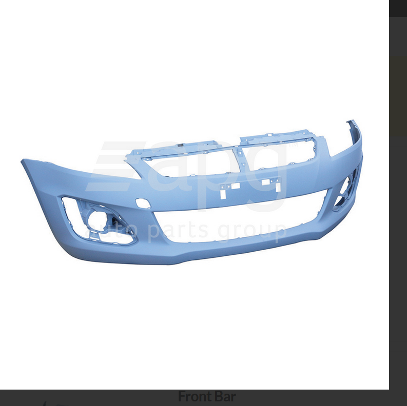 GENUINE FRONT BUMPER BAR FOR SUZUKI SWIFT FZ 10/2013-6/2017 GL