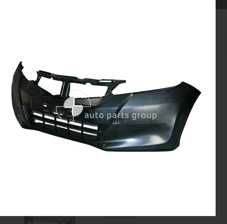 GENUINE FRONT BUMPER BAR FOR HONDA JAZZ 1/2012-7/2014 WITHOUT FOG LIGHT TYPE