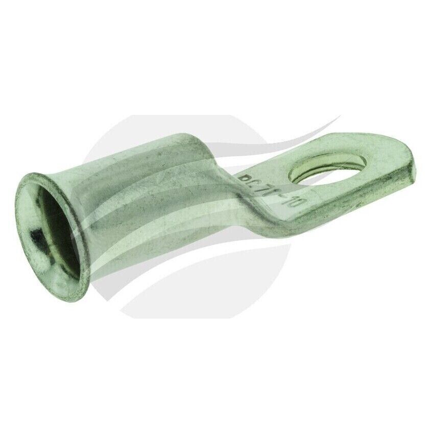 NEW Cable Lug 70 x 10mm Open Barrel Stud Fl Conductor 10 Pack