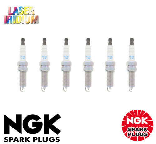 6 x NGK GENUINE SPARK PLUG SET FOR **SILZKR7B11**LASER IRIDIUM IGNITION PLUG