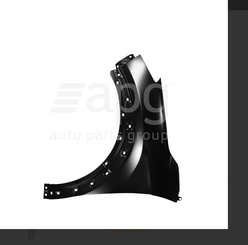 NEW LEFT FRONT GUARD FOR HYUNDAI TUCSON 7/2018-12/2020 FLARE TYPE NO BLINKER TYP