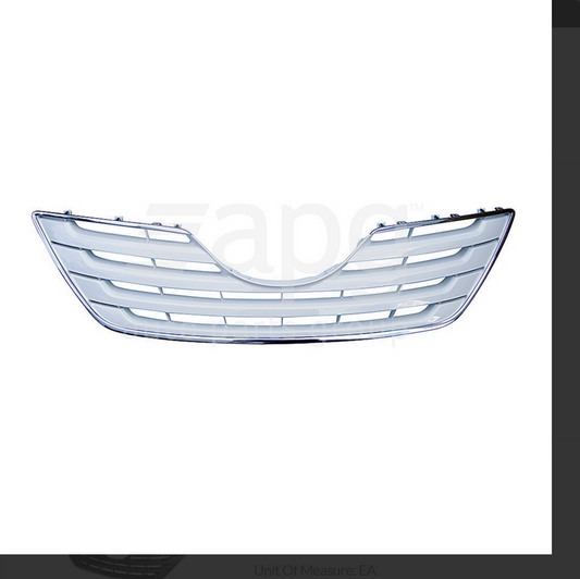 GENUINE FRONT GRILLE FOR TOYOTA CAMRY 4/2008-7/2009 SEDAN WHITE WITH CHROME TRIM