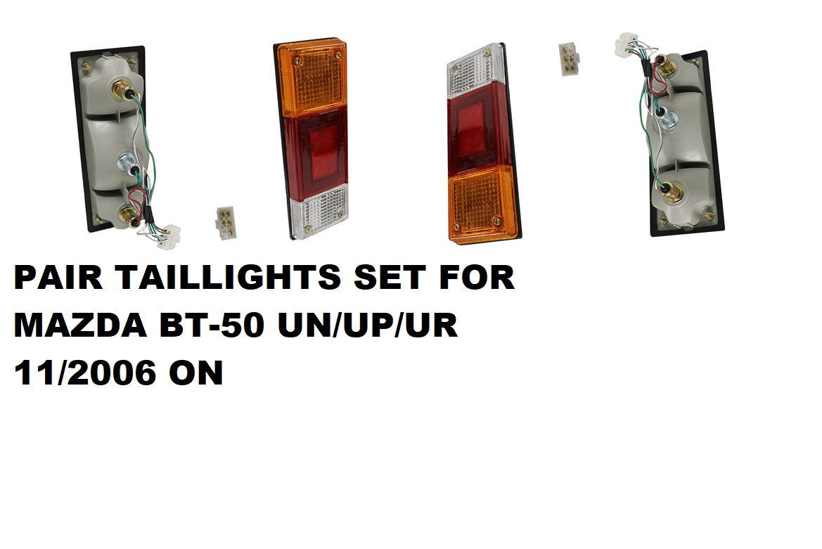 NEW PAIR TAIL LIGHT SET FOR MAZDA BT-50 UN/UP/UR  11/2006-ONWARDS TAIL LIGHT X2