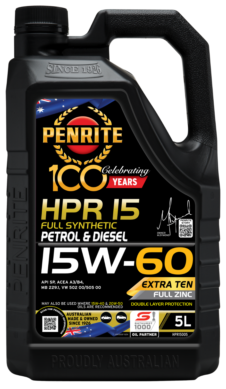 ENGINE OIL FOR TOYOTA CRESSIDA 1981-1993 2.8L 3.0L PETROL 15W-60 Full Synthetic