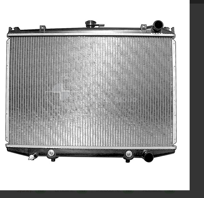 NEW RADIATOR FOR NISSAN NAVARA D21 UTE 1/1986-5/1992  2.0L Z20-2.4L Z24 AUTO