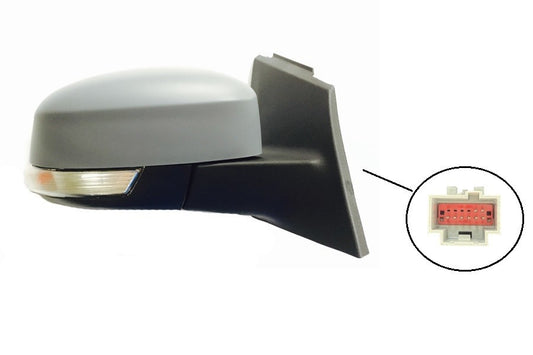 NEW DRIVER SIDE DOOR MIRROR FOR FORD FOCUS LW/LZ 04/2011-07/2018 AUTO FOLDING