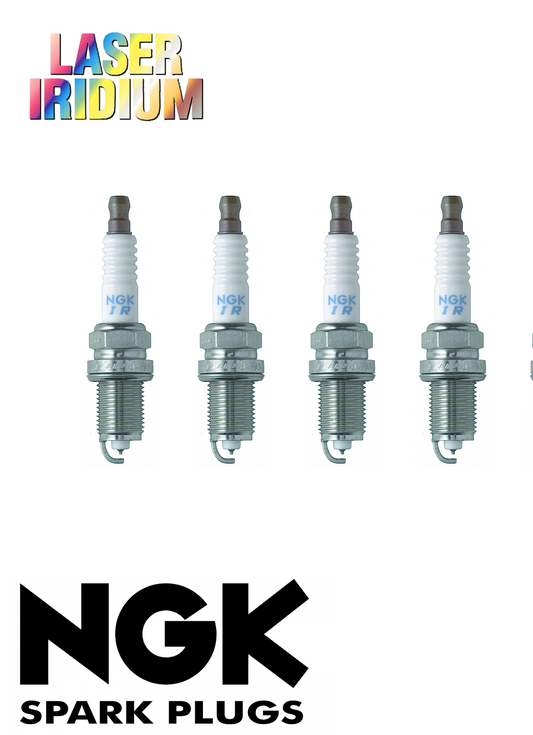 4x LASER IRIDIUM NGK SPARK PLUG SET FOR Suzuki Jimny SN413 1.3L (M13AA) 10/2010-