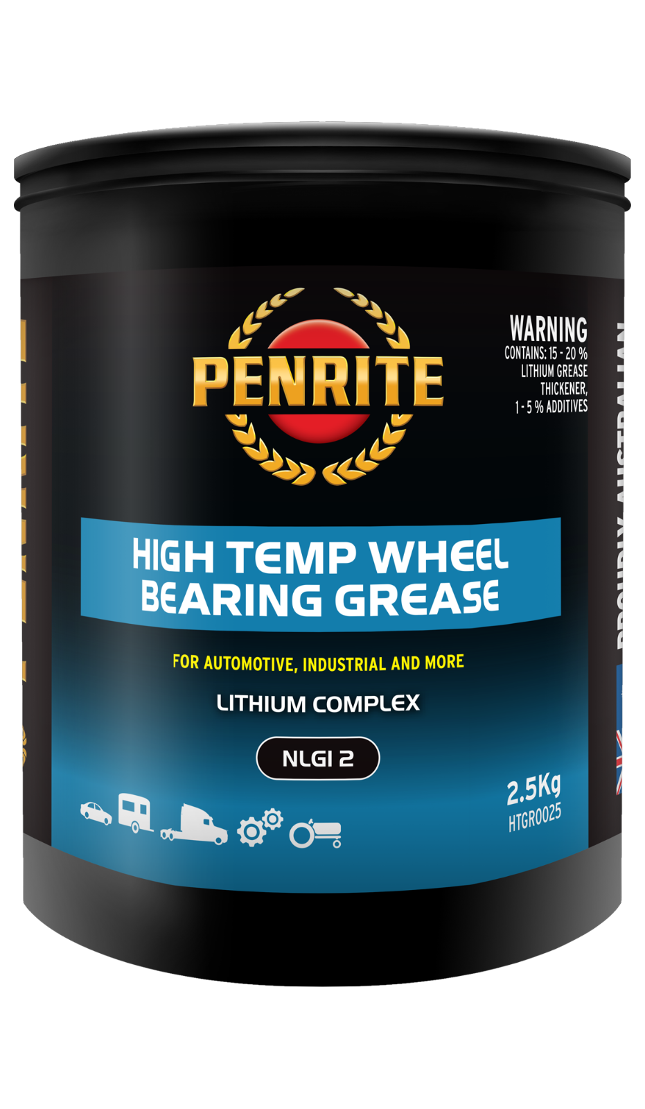 2.5Kg High Temperature Wheel Bearing Grease FOR DIESEL PETROL LPG & HYBRID CARS