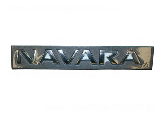 GENUINE TAIL GATE EMBLEM-BADGE FOR NISSAN NAVARA 2005 - 2015