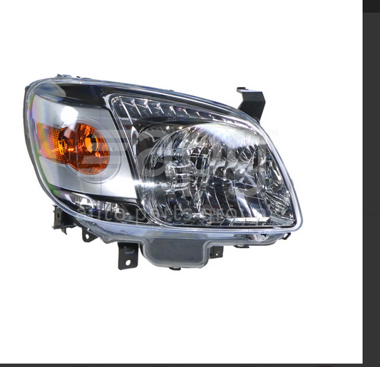 NEW RIGHT HEADLIGHT FOR MAZDA BT50 11/2006-6/2008 HALOGEN MANUAL ADJUST