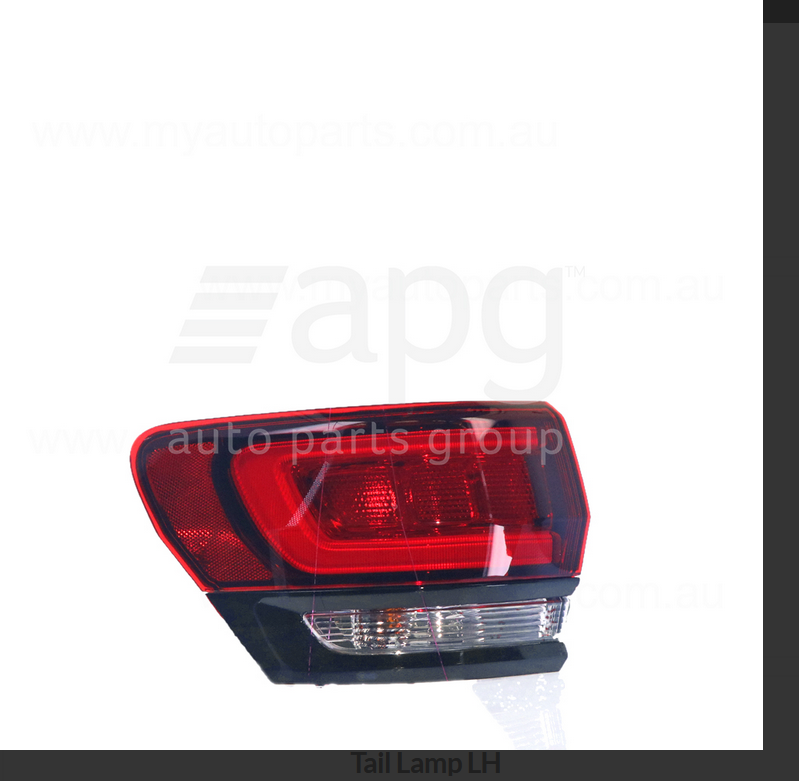 GENUINE LEFT TAIL LIGHT FOR JEEP GRAND CHEROKEE WK WAGON 6/2016-2/2017 LED TYPE