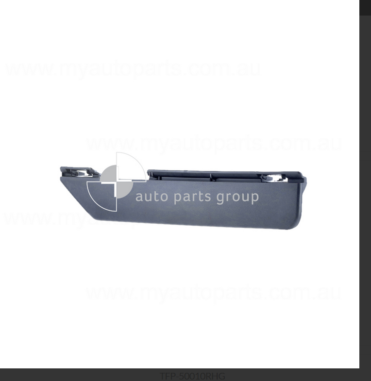 Genuine Front Bar LEFT Mould Spoiler FOR Toyota Fortuner GUN156R 8/2020-7/2022