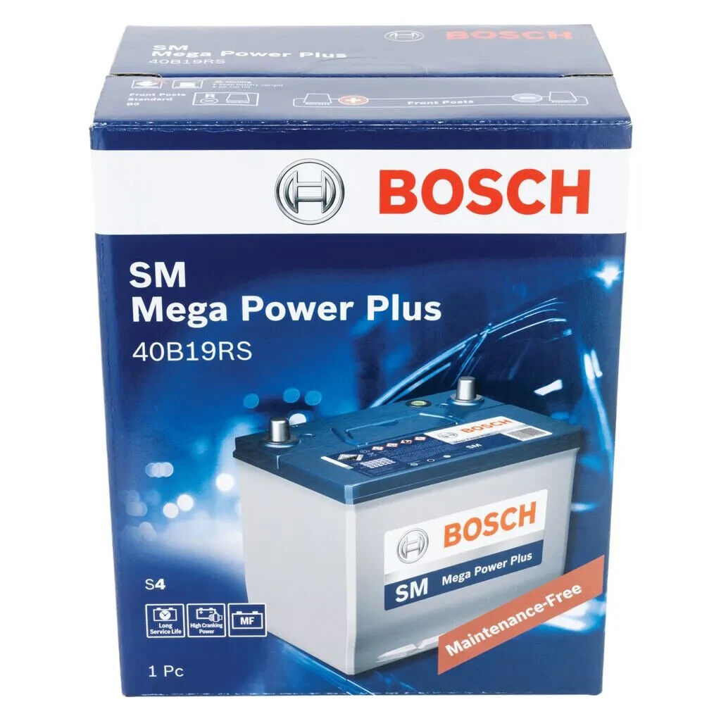 GENUINE BOSCH BATTERY FOR MITSUBISHI MAGNA 1987 - 1989 PetroL 2.6 L TN
