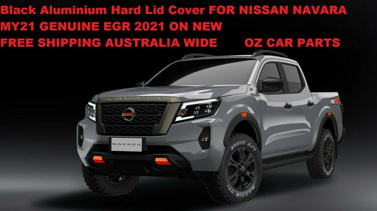 Black Aluminium Hard Lid Cover FOR NISSAN NAVARA MY21 GENUINE EGR 2021 ON NEW