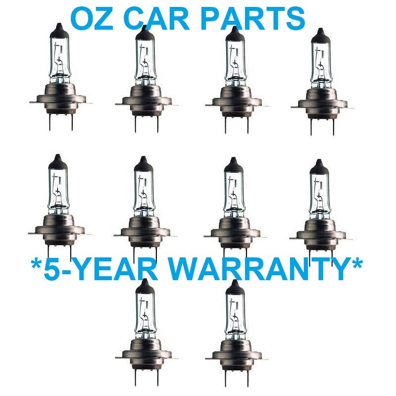 X10 H7 12V 55W Headlights Standard Replacement Halogen Globe Bulbs