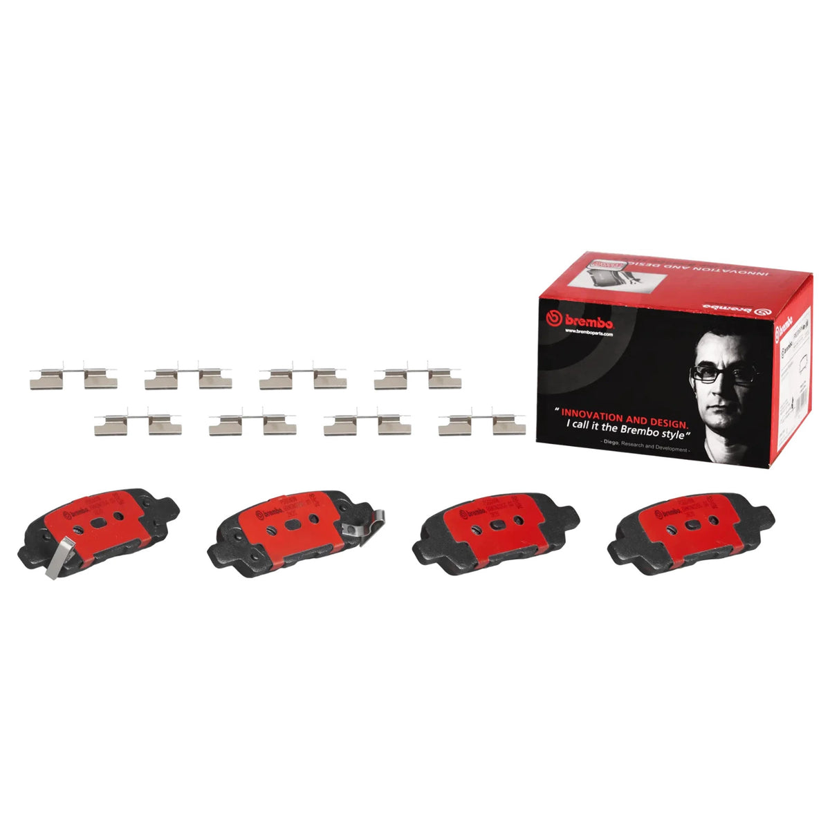 Brembo REAR Brake Pad Set For Nissan 350Z (Z33) â€“ 3.5L V6 Coupes & Roadsters