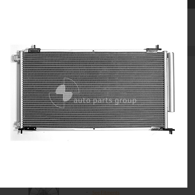 NEW AC CONDENSER FOR HONDA CR-V WAGON 10/2004-1/2007