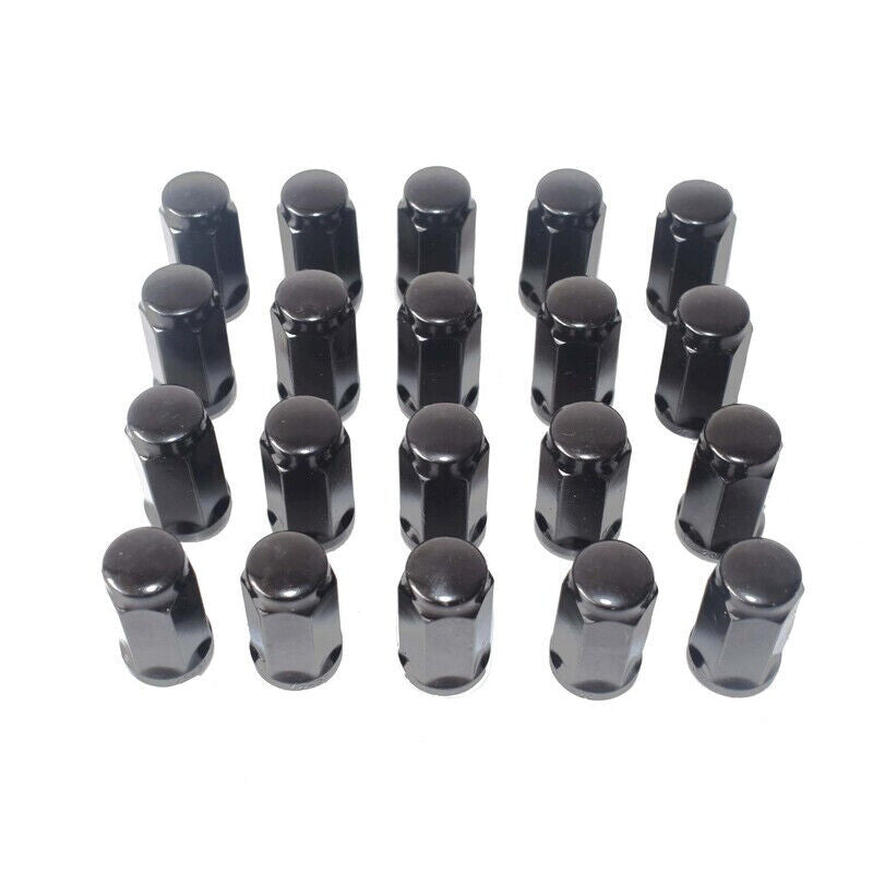 20 x 1/2" Black Wheel Nuts 45mm Fit For Ford Falcon FG BF BA AU EL EA XA XD XE