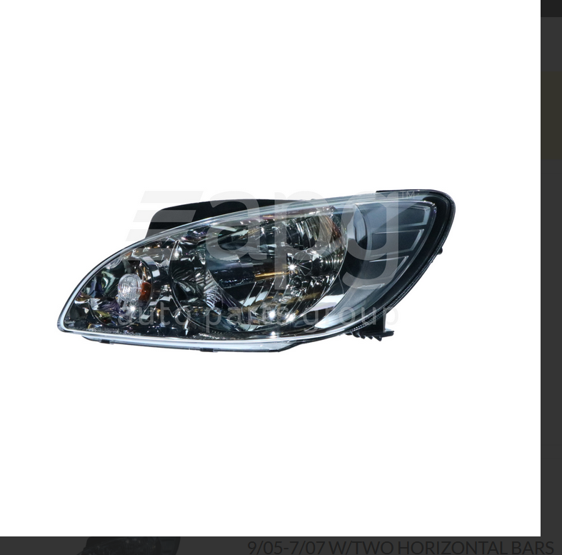 GENUINE LEFT HEADLIGHT FOR HYUNDAI GETZ TB 3/2009-1/2011