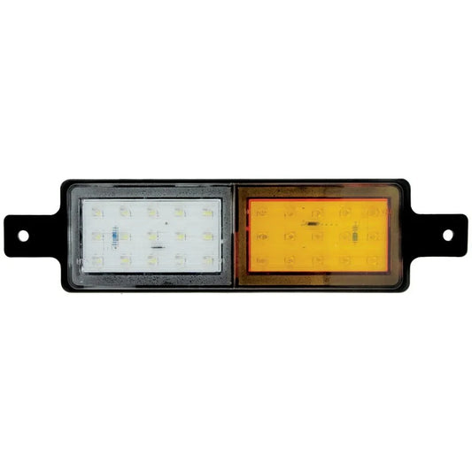 NEW HEAVY DUTY PAIR LED FRONT DIRECTIN INDICATOR & POSITION LAMP 10-30V BULL BAR