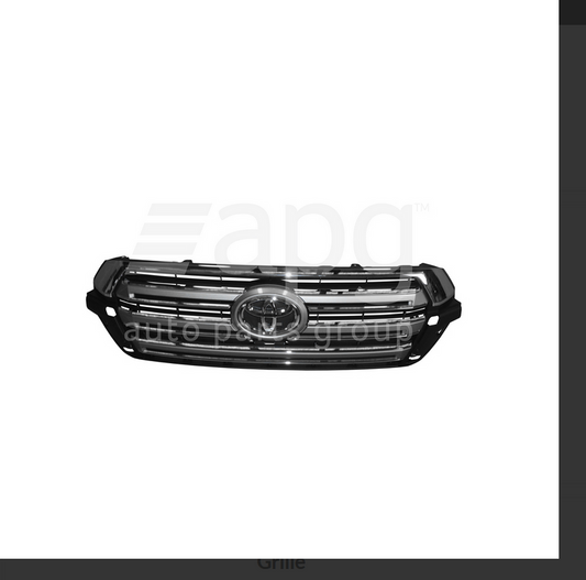 GENUINE FRONT GRILLE FOR TOYOTA LANDCRUISER WAGON 8/2018-8/2019 CAMERA TYPE