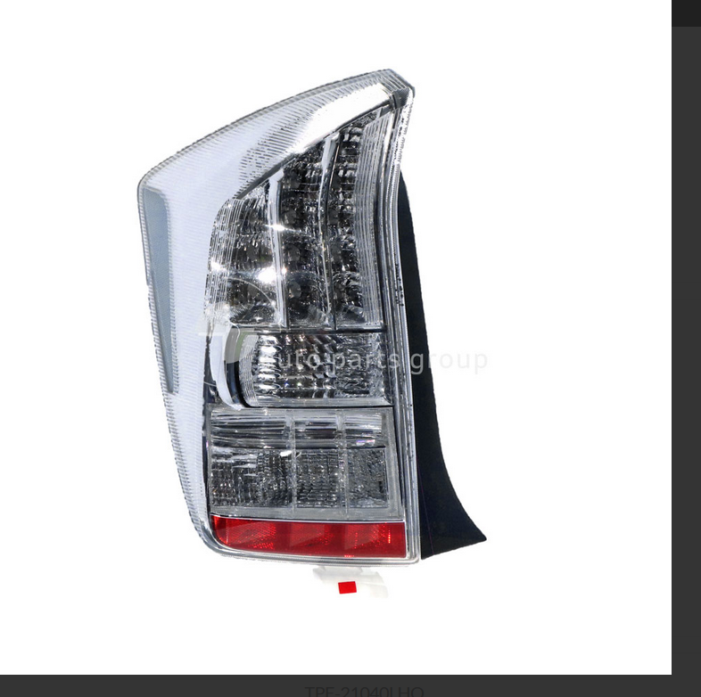 GENUINE PASSENGER LED TAIL LIGHT FOR Toyota Prius ZVW30R 4/2009-12/2011 CLEAR