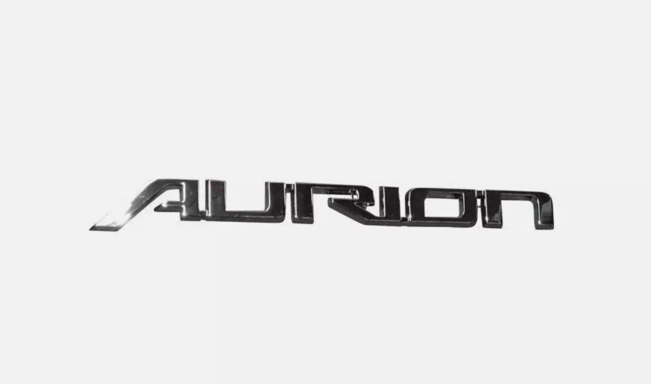 GENUINE BOOT LID BADGE EMBLEM FOR TOYOTA AURION GSV50R 4/12- BOOT LID "AURION'