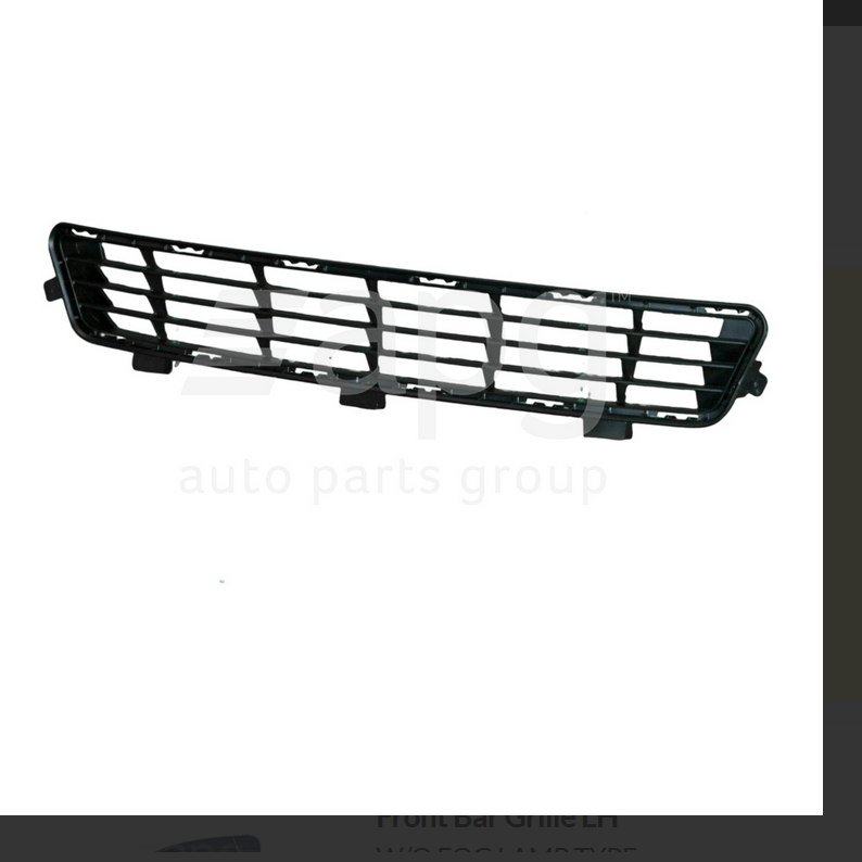 GENUINE FRONT BAR LOWER GRILLE FOR TOYOTA CAMRY ACV40 7/2009-11/2011