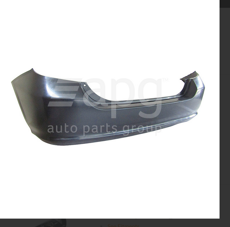 GENUINE REAR BAR COVER BUMPER FOR HONDA JAZZ GD 10/2002-10/2004 HATCH