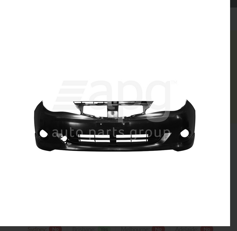 GENUINE FRONT BAR COVER BUMPER FOR Subaru Impreza G3 RS 9/2008-7/2010