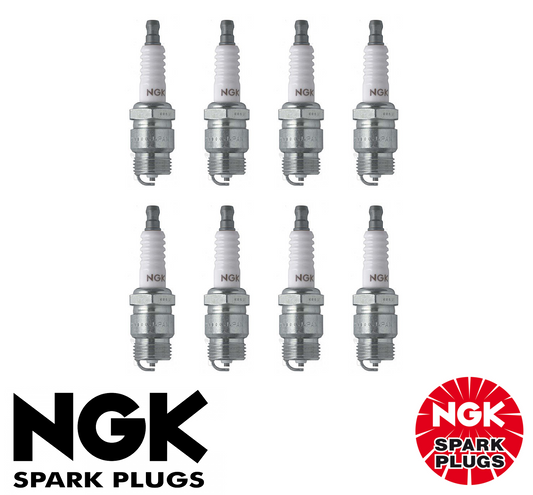 8 x GENUINE NGK SPARK PLUG SET FOR Ford Fairmont XT 4.9L V8 (302 Windsor)