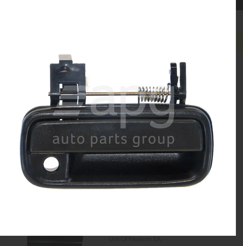 NEW RIGHT FRONT OUTER DOOR HANDLE BLACK FOR TOYOTA HILUX LN167R 10/1997-8/2000