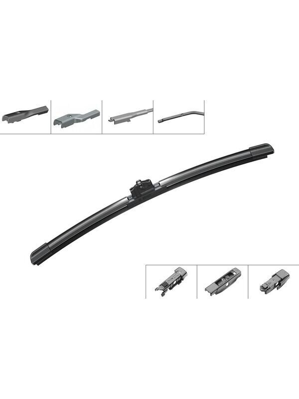 Bosch Aerotwin Plus Wiper Blade 340mm Fits Holden Trax, Barina, Fiat Doblo, 500,