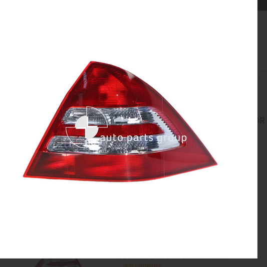 NEW RIGHT TAIL LIGHT FOR Mercedes-benz C Class 11/2000-6/2007 WHITE LENS SMOKED